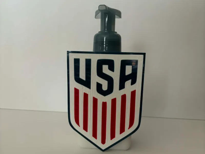 USA Soccer Team Bath and Body Works Soap Holder