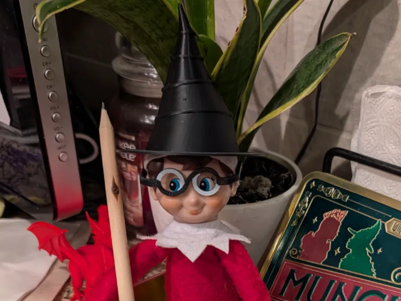 Elf Wicked Glasses and Hat
