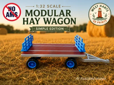 Modular Hay Wagon – Simple Edition