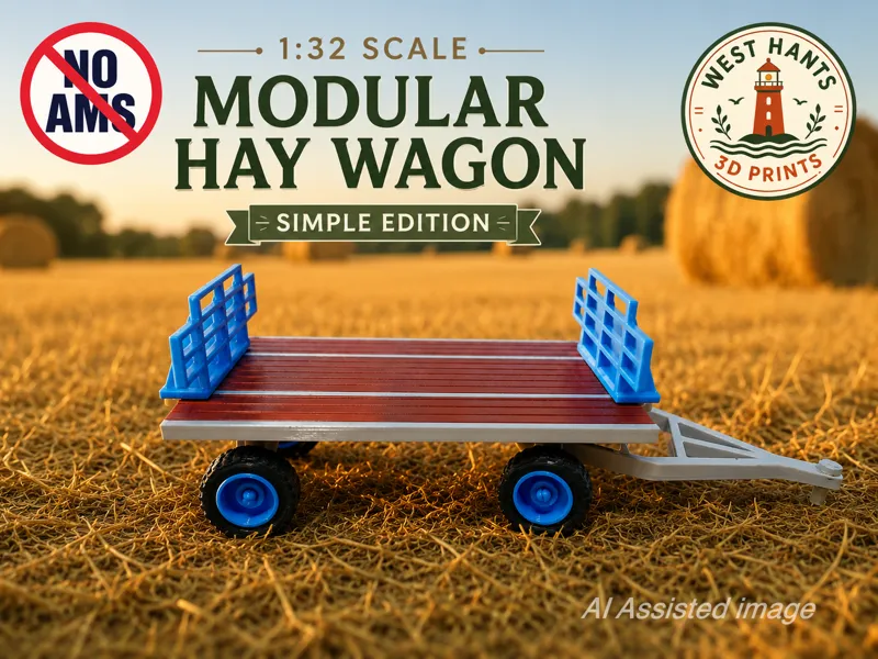 Modular Hay Wagon – Simple Edition