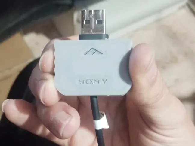 PS1 Style End Piece for USB A - USB C Cables