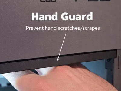 P/X Series Hand Guard - No More Hand Scratches!