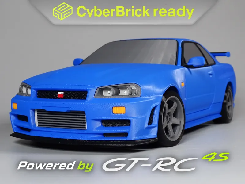 RC 1/12 Nissan GT-R R34 Nismo (GT-RC)