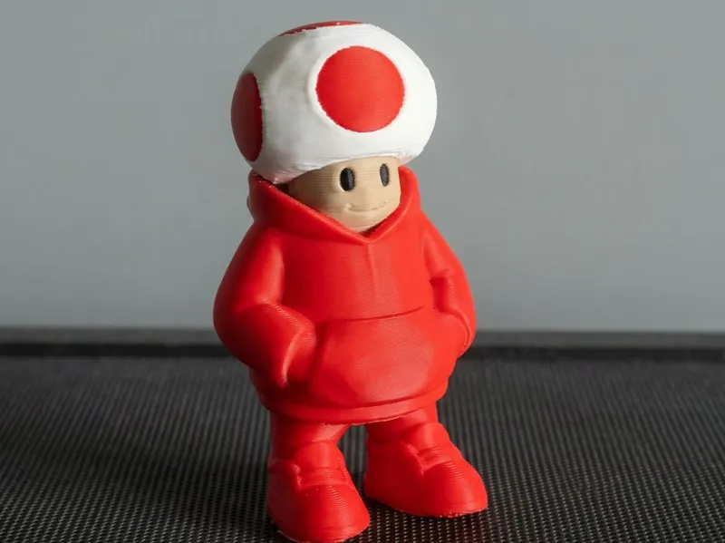 Toad – Hoodie Figurine 