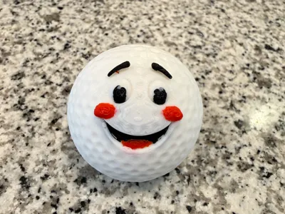 Happy Golf Ball