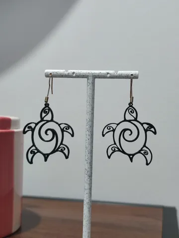Pendientes: Aretes Tortuga Moana — vista de referencia 3