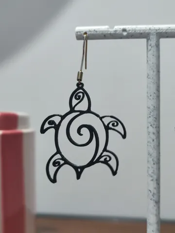 Pendientes: Aretes Tortuga Moana — vista de referencia 5