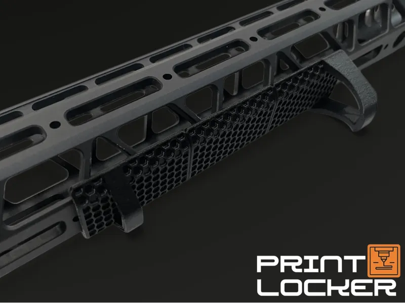 (Snap In) M-LOK Minimalist Hand Stop Kit Hex Grip