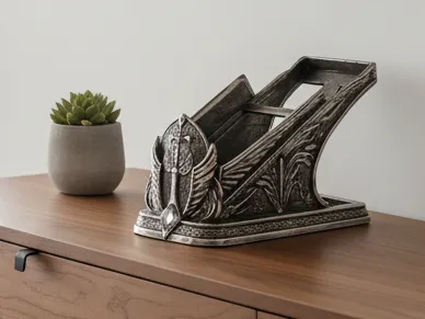 El Yapımı Koleksiyonluk Kentor Şarap Şişesi Tutucu Dekoratif Süs