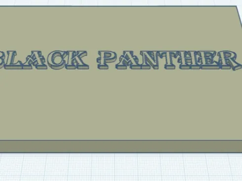 black panther sign
