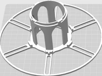 Minimal bamboo ams lite filament spool