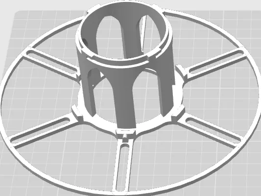 Minimal bamboo ams lite filament spool