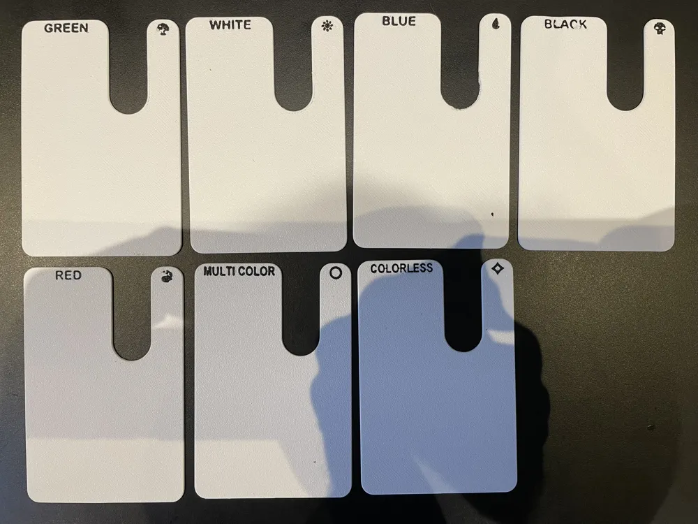 Divisórias de Cartas MTG - rente - 1mm de espessura - ajustável — imagem 4