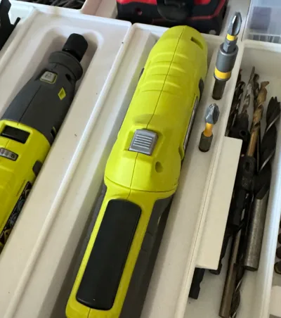 Ryobi USB Lithium Screwdriver Kit Gridfinity Bin