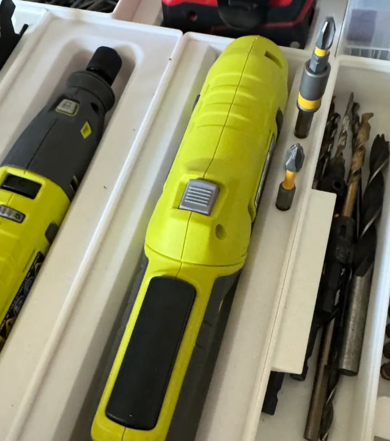 Ryobi USB Lithium Screwdriver Kit Gridfinity Bin