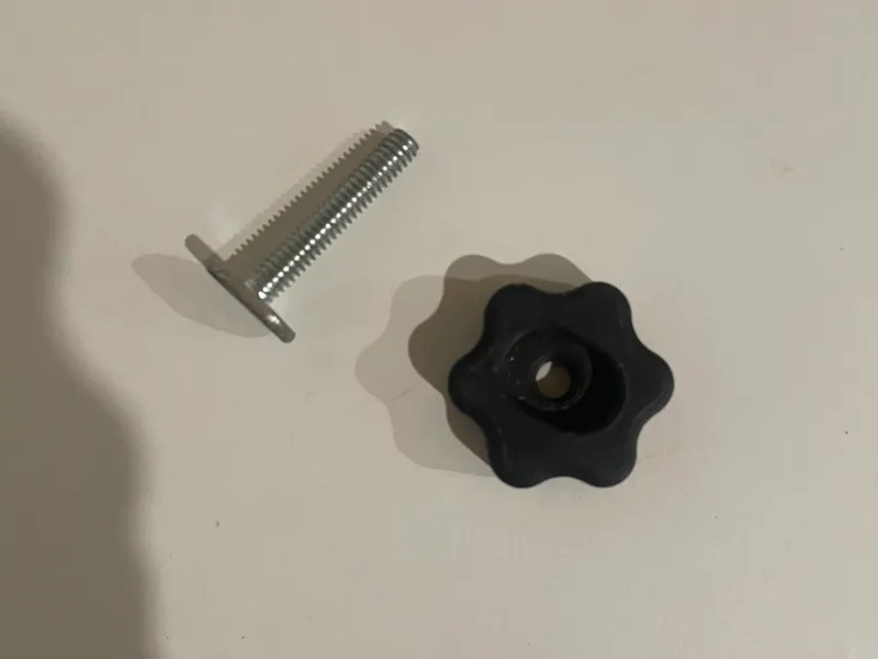 T bolt knob