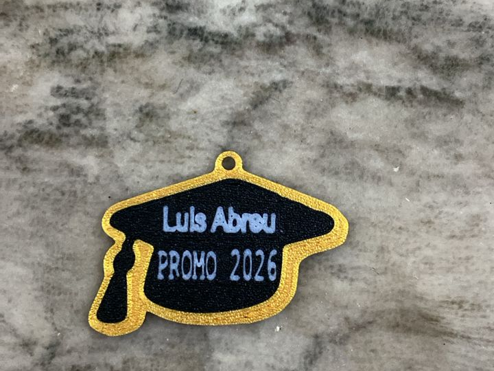 Llavero de Graduación Personalizable (Birrete)