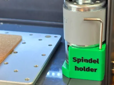 spindle mount multi color