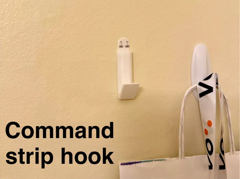 Removable Command Strip Hook