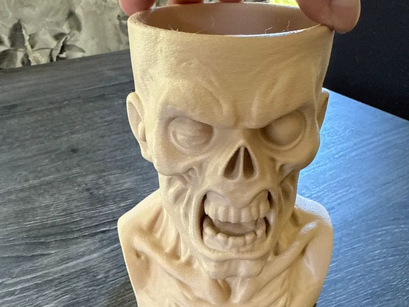 Zombie Kopf "schale"