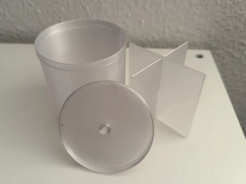Modular Stackable Organizer Box - 150x150x125mm