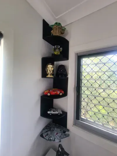 Modular Corner Shelf – Expandable and Easy to Hang view 3