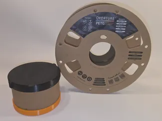 Overature PETG Filament Cardboard Spool Containers