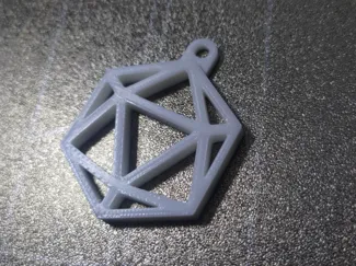 D20 Keychain