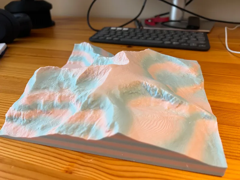 Snowdon/Yr Wyddfa from LiDAR