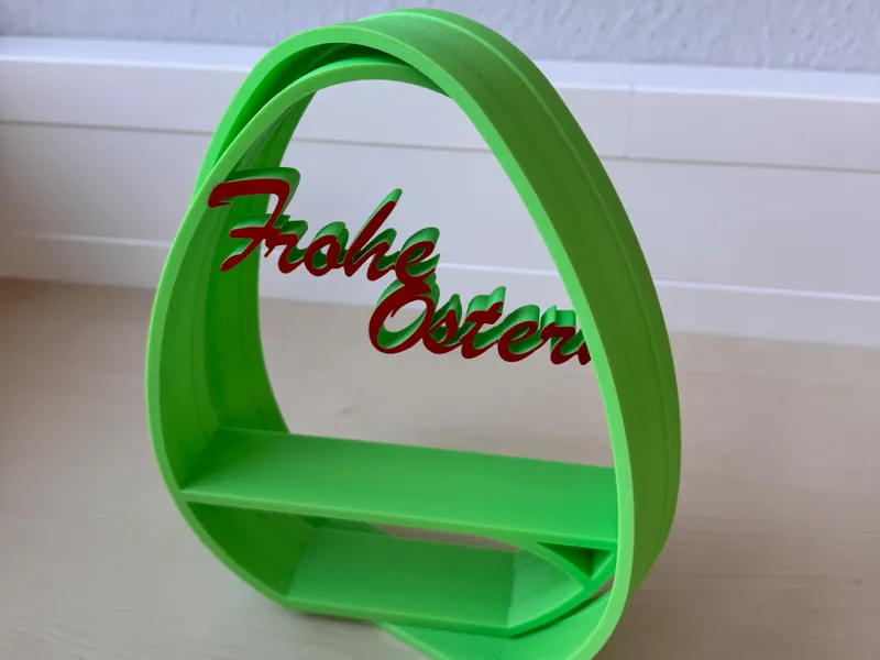 Osterei Frohe Ostern 