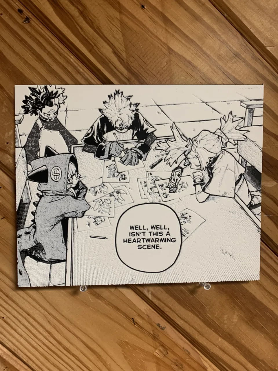 rudo drawing manga panel view 2