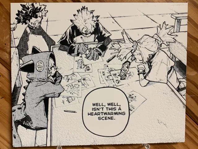 rudo drawing manga panel