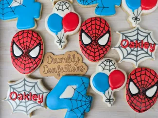 Superhero Cookie Cutter (Number not included)