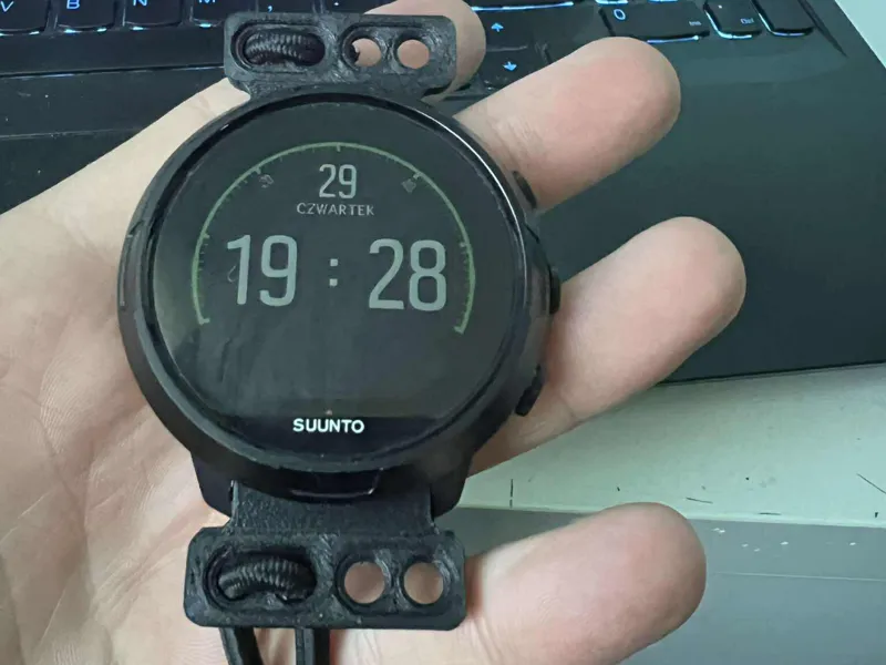Suunto D5 Bungee mount
