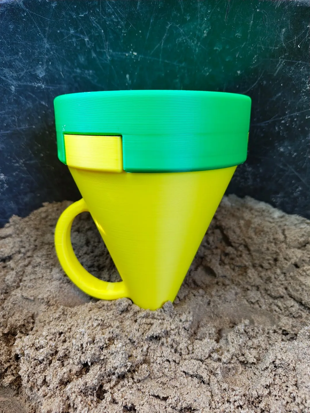 Sand 3D-Printer view 3