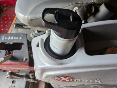 Exmark mower cup insert for smaller cups