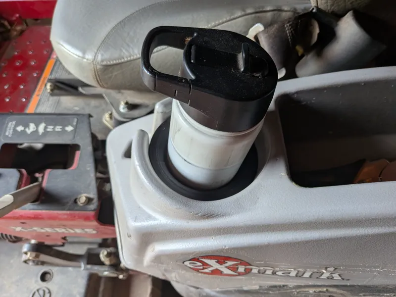 Exmark mower cup insert for smaller cups