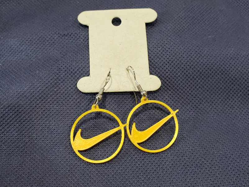 Nike Earrings (Small Size)