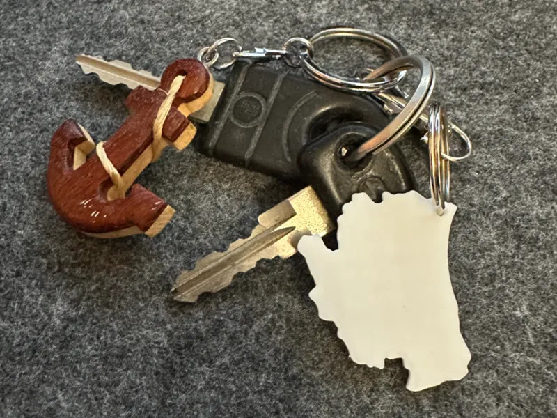 Portachiavi Regione Abruzzo - Abruzzo Keychain