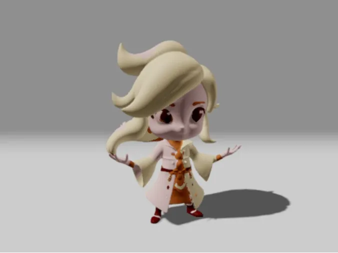 Frosie the cleric figure