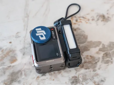 DJI ACTION4 Magazine Charging Case Magnetic Quick Release - Two Versions