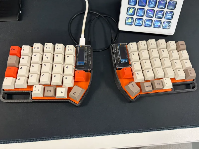 Lily58 x Manta58 V1 - Split Ergo Keyboard