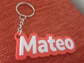 Meteo name keychain