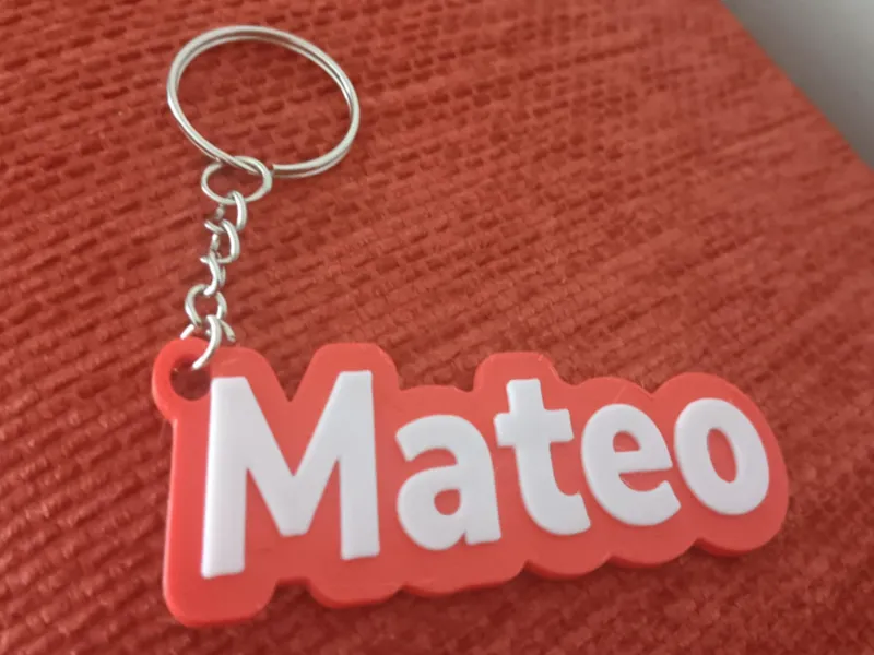 Meteo name keychain 