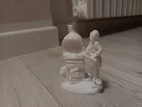 Figurine de crèche, le boulanger — photo 2