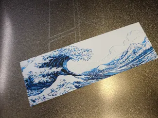Lesezeichen Japan Welle
