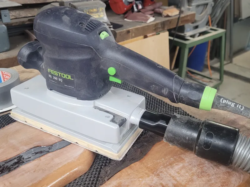 RS 200 EQ Festool Adapter Absaugung Schlauch 37mm
