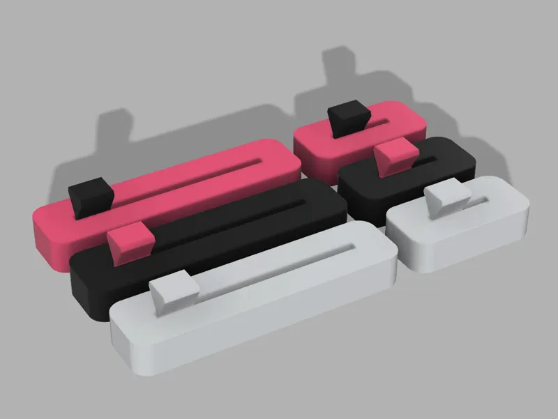 Print-In-Place Volume Slider Fidget Toy