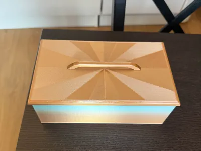 Storage box with lid
