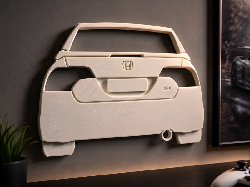 Silhueta Traseira Honda Civic Si (BR)